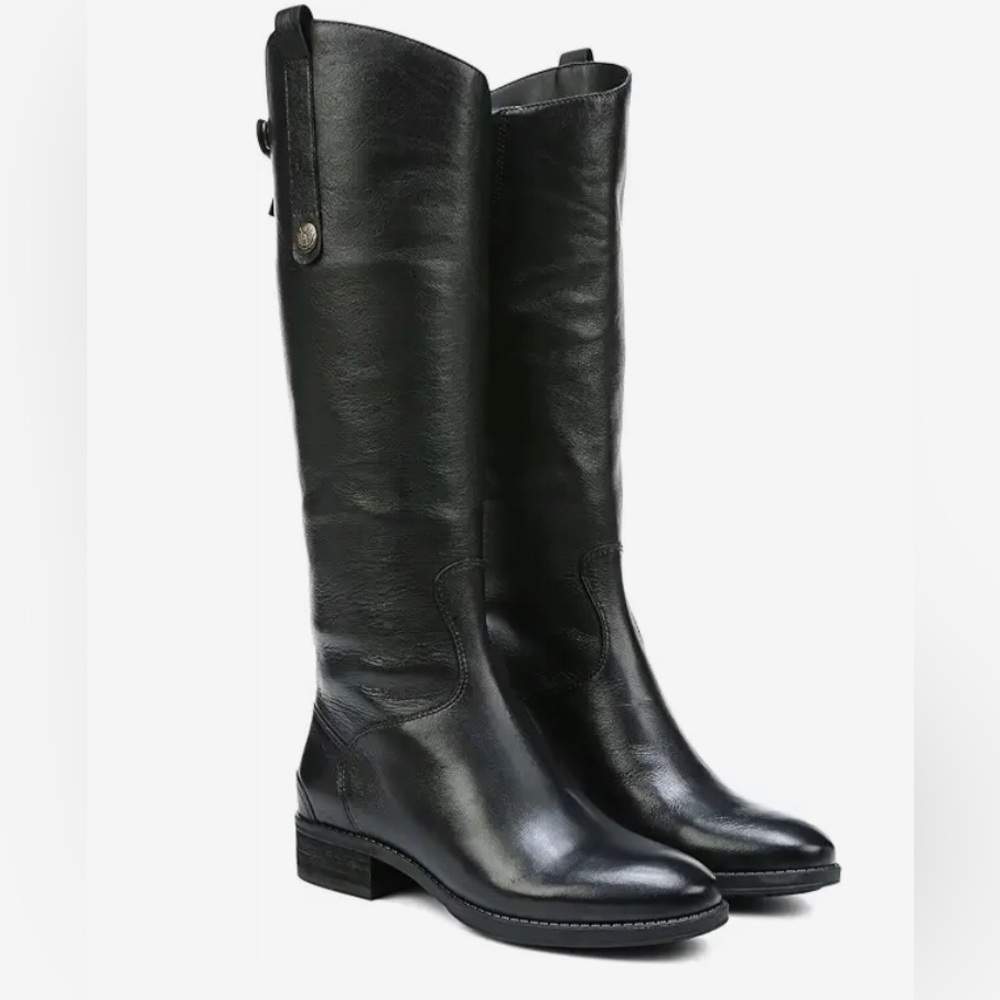 Sam Edelman black leather boots